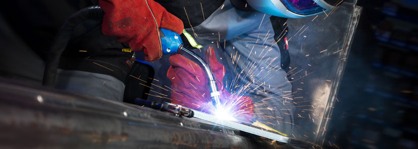MIG/MAG Welding Torch ABIMIG® W in action