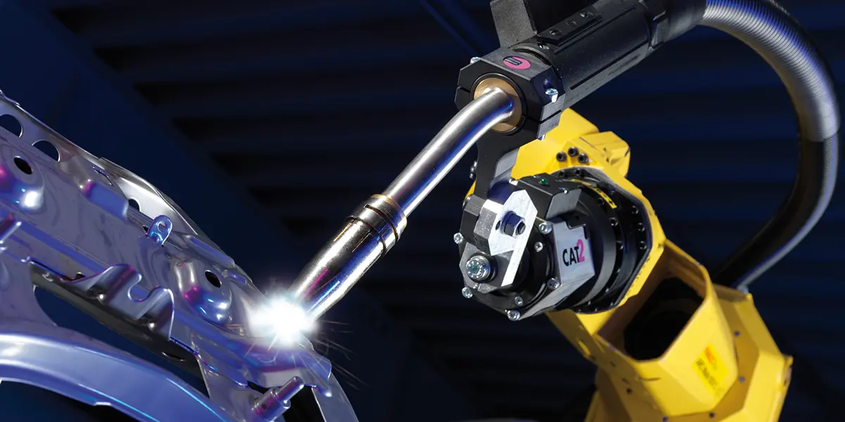MIG/MAG Welding Torch System ROBO Standard in action MIG/MAG Welding Torch System ROBO Standard in action