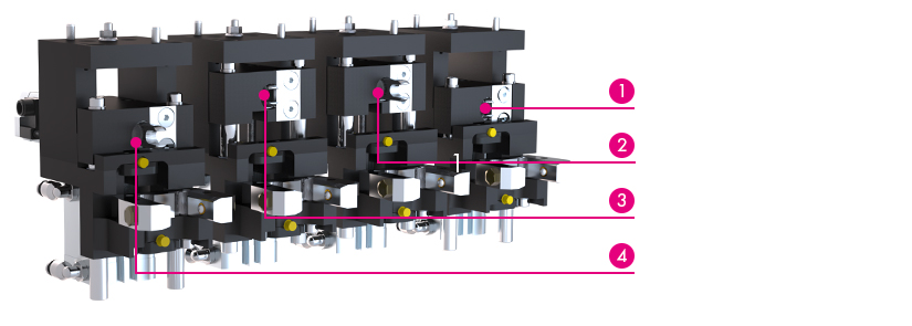 Front System Overview of Torch Exchange Station TES