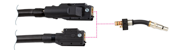 MIG/MAG Welding Torch Systems ROBO WH W 500 and ROBO WH-PP W 500 (liquid cooled)