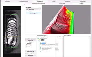 SmartRay Weld Joint with Software Profile