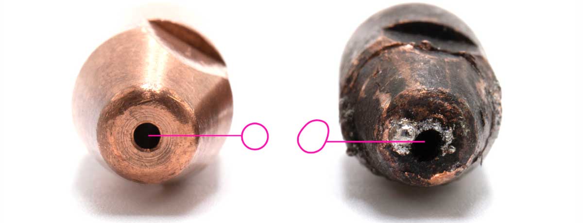 Round vs. Elliptical Contact Tip Bore