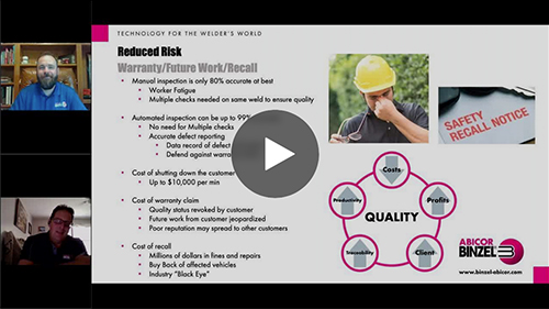 Maximizing ROI for Automated Weld Inspection