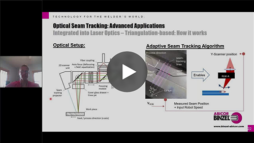 Optical Seam Tracking: Advanced Applications Optical Seam Tracking: Advanced Applications