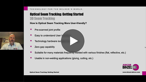 Optical Seam Tracking: Getting Started Optical Seam Tracking: Getting Started