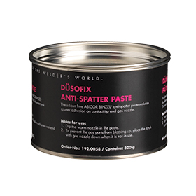 Anti-spatter pastes