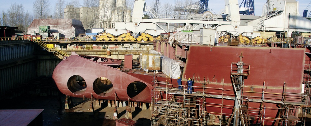 Die luftgekühlte Brennerserie ABIMG® A T LW von ABICOR BINZEL im Einsatz bei der CRIST-Werft in Polen