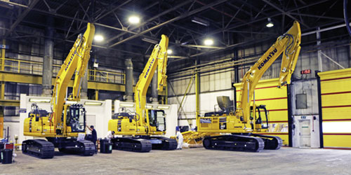 Komatsu UK Ltd., Birtley, Inglaterra